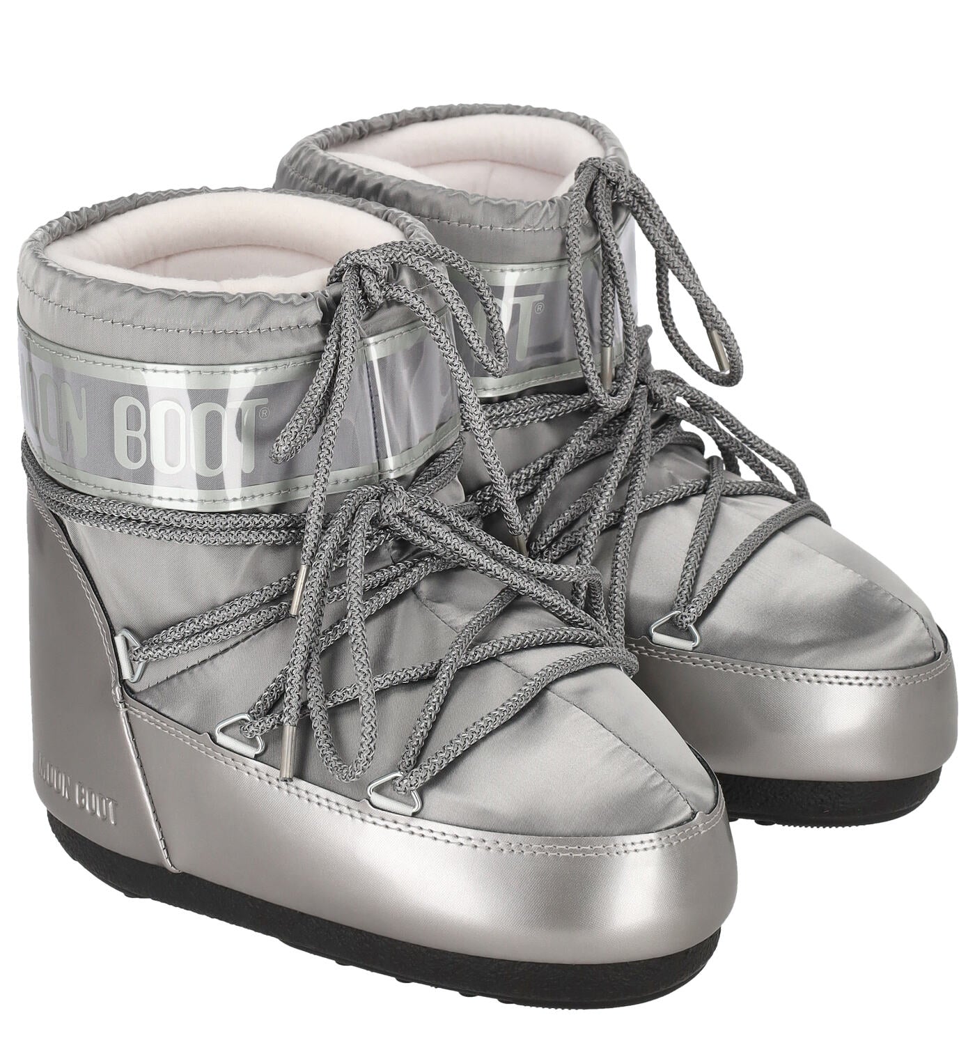 Tronchetto  dopo ski corto lucido in nylon
