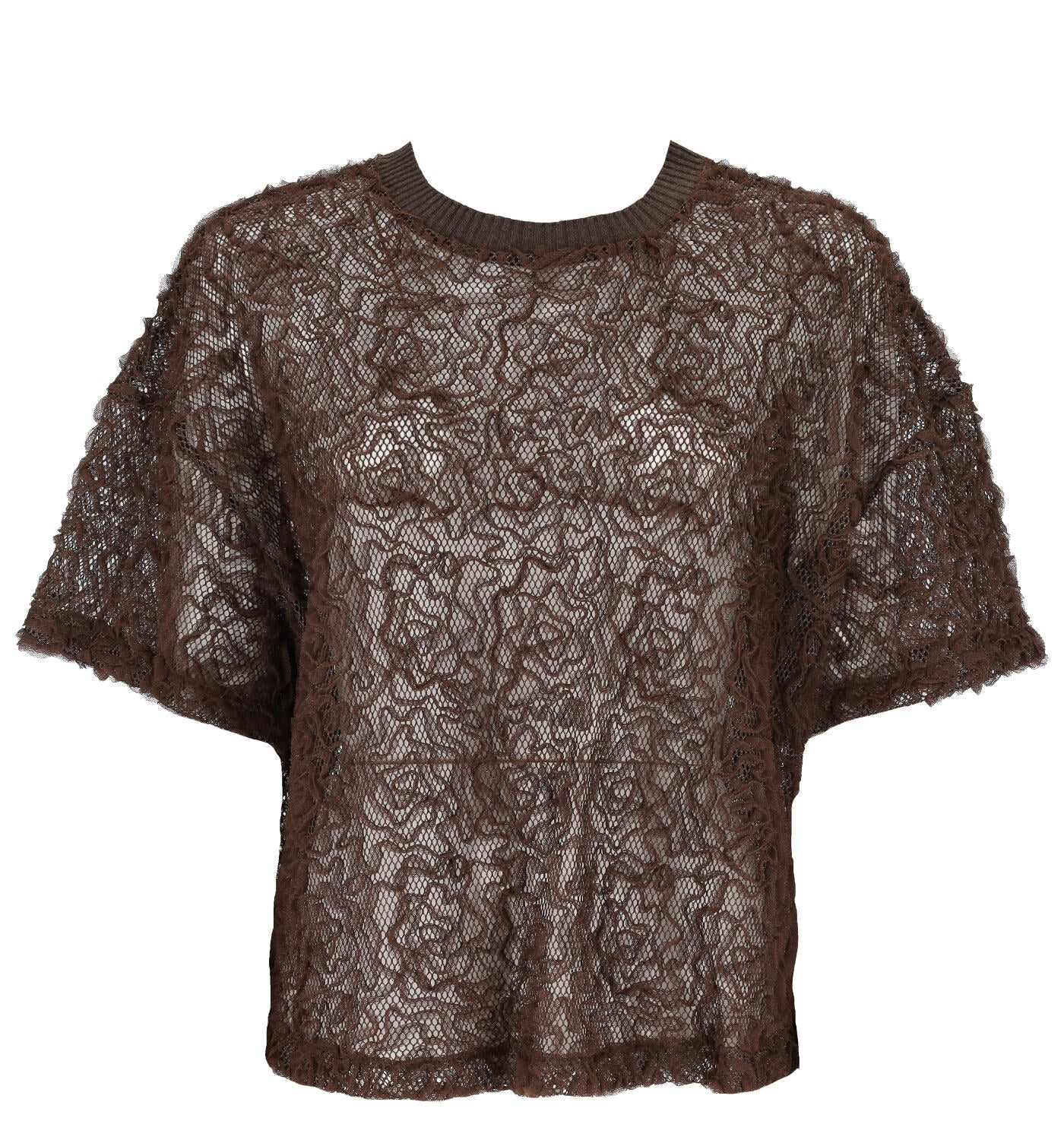 Blusa con ricamo MNO-Q027