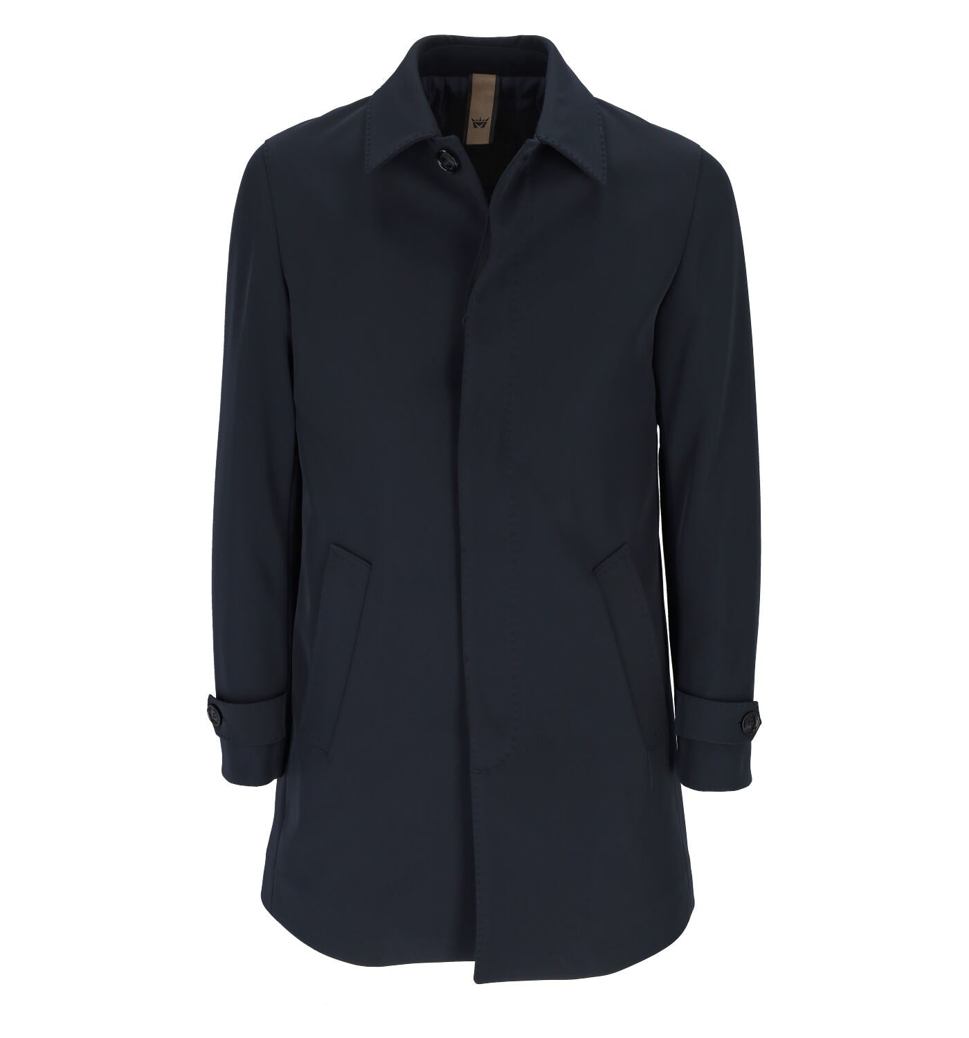 Giacca soprabito in tessuto tecnico , chiusura con bottoni