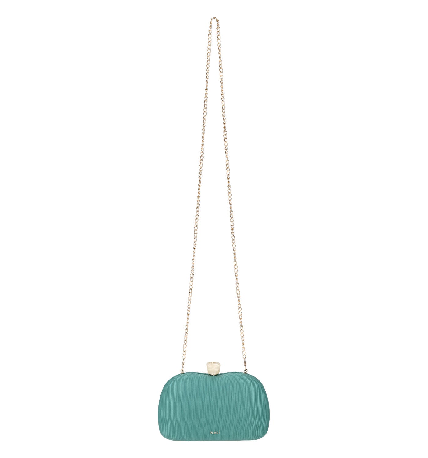 Clutch in plissè