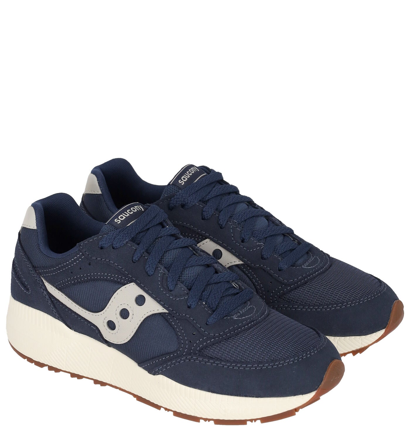Saucony eclipse sneakers in camoscio e tessuto mesh