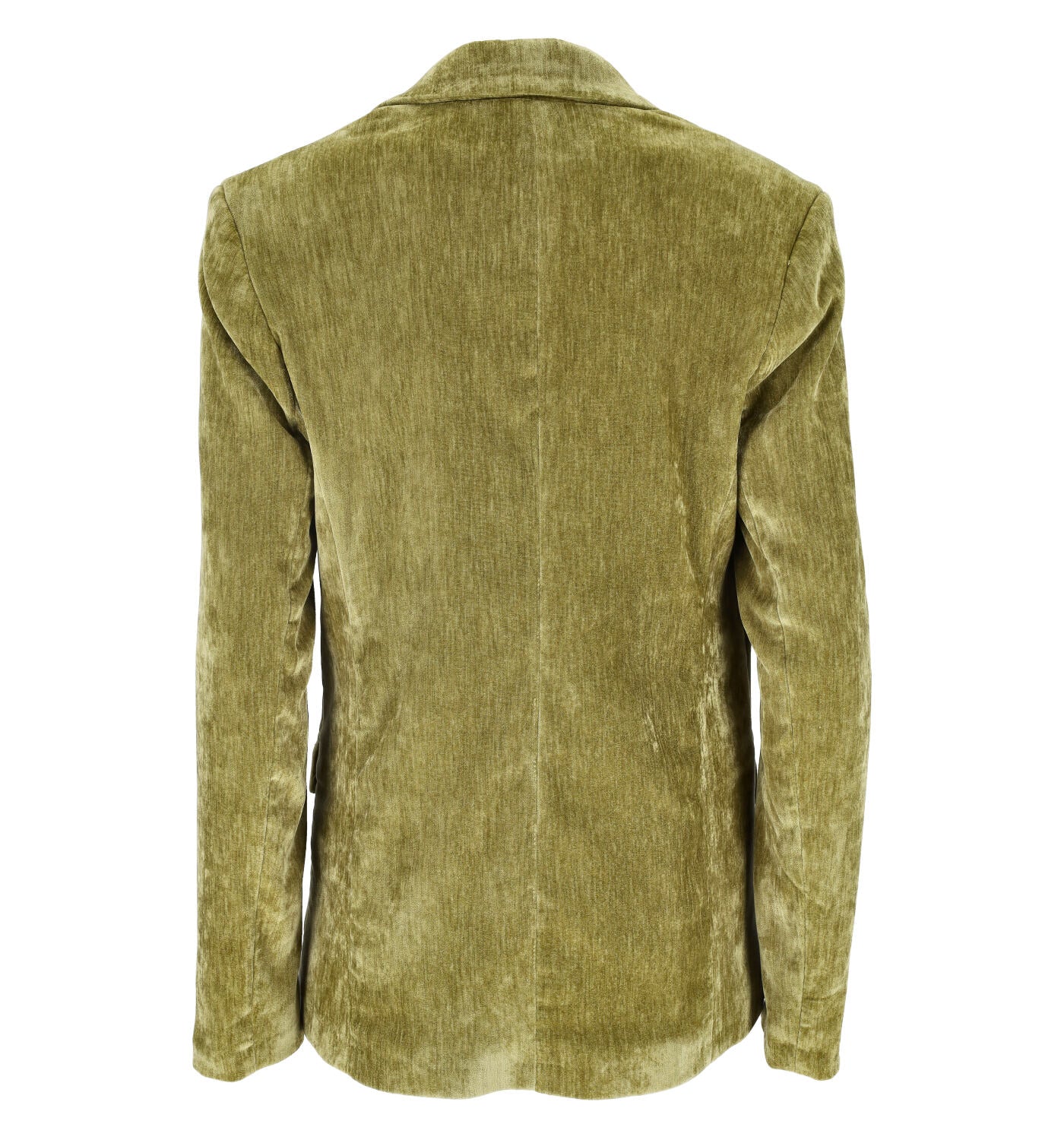 Giacca in velluto monopetto