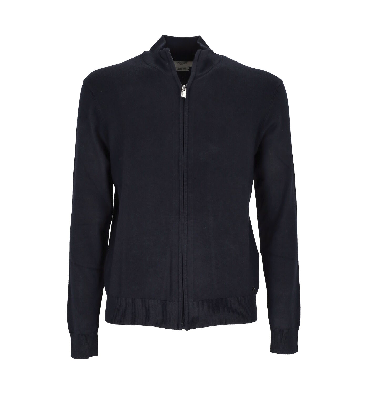 Maglia collo alto con zip