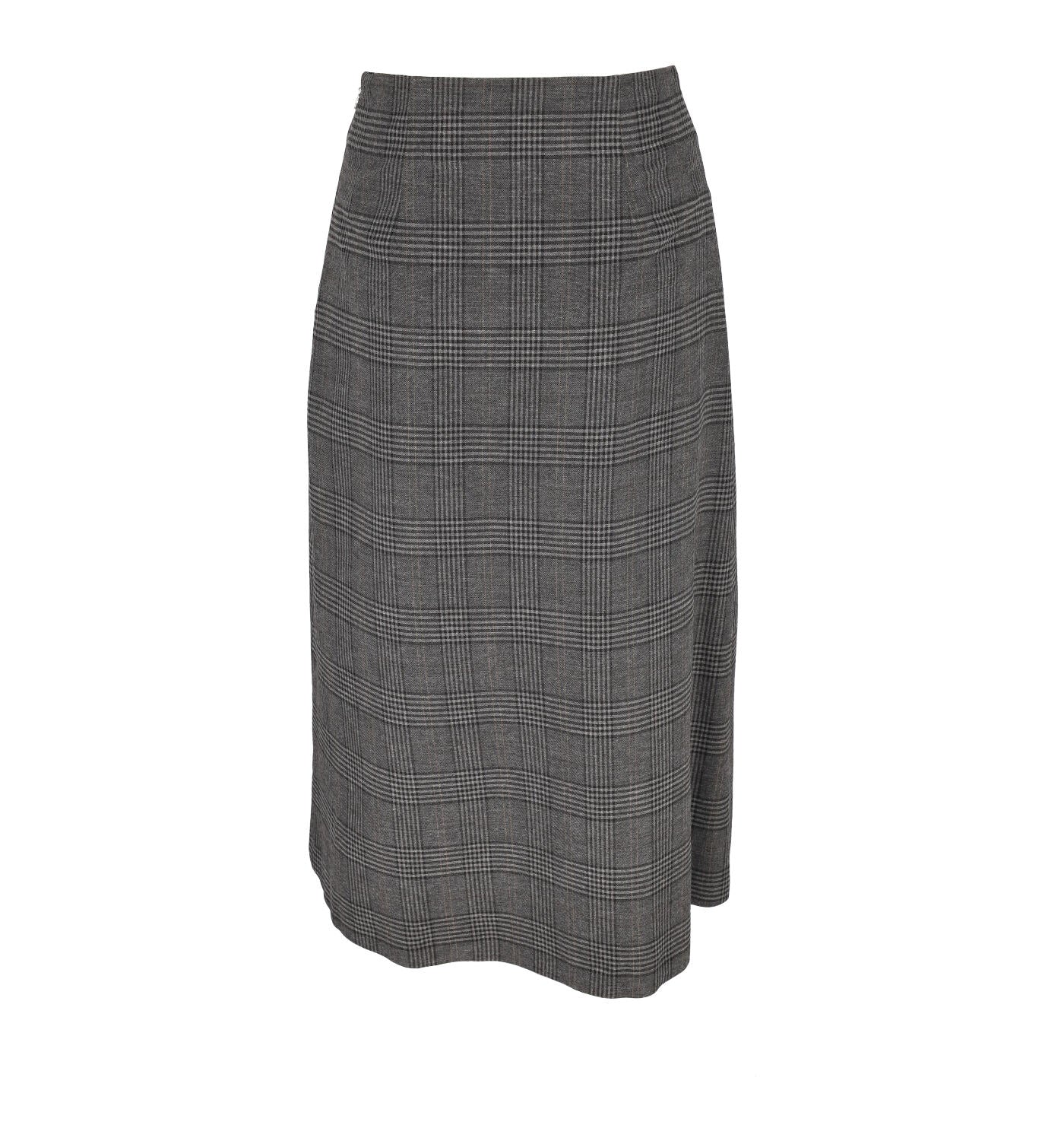 Gonna longnguette a quadri