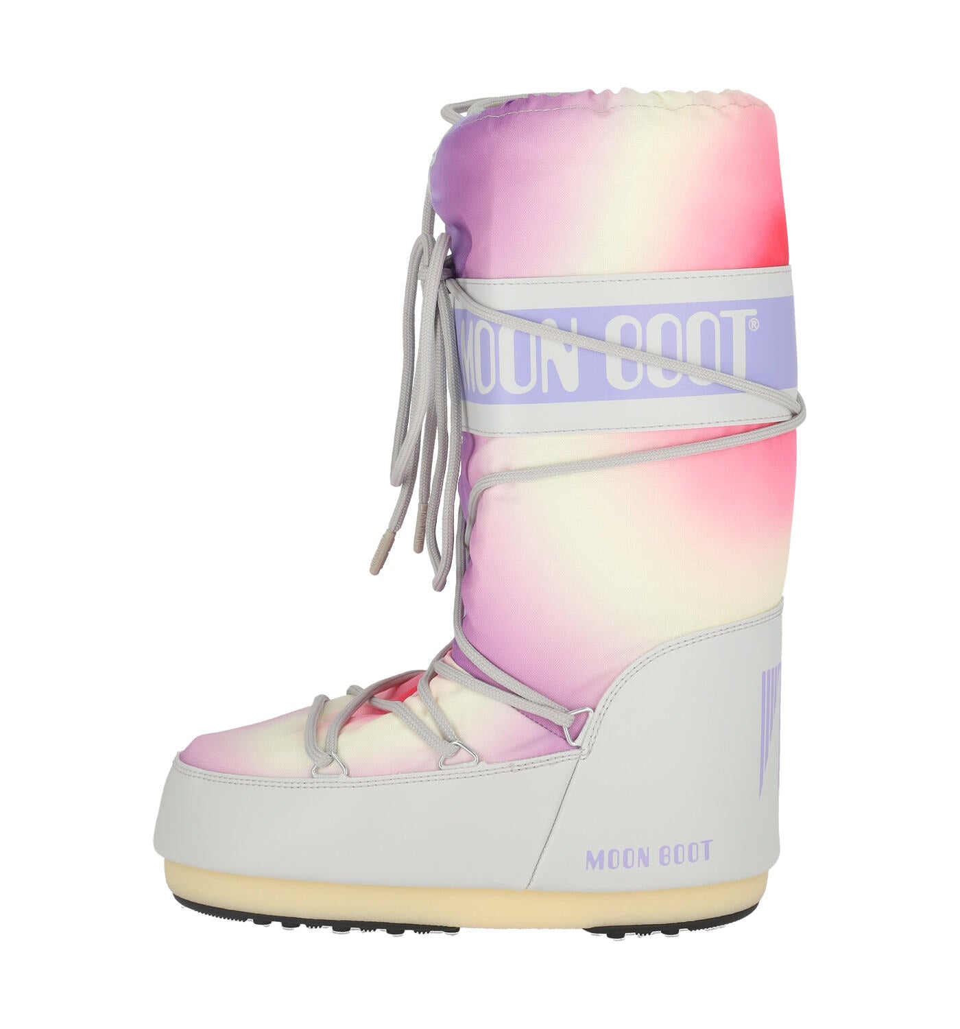 Dopo ski alto in nylon tie dye