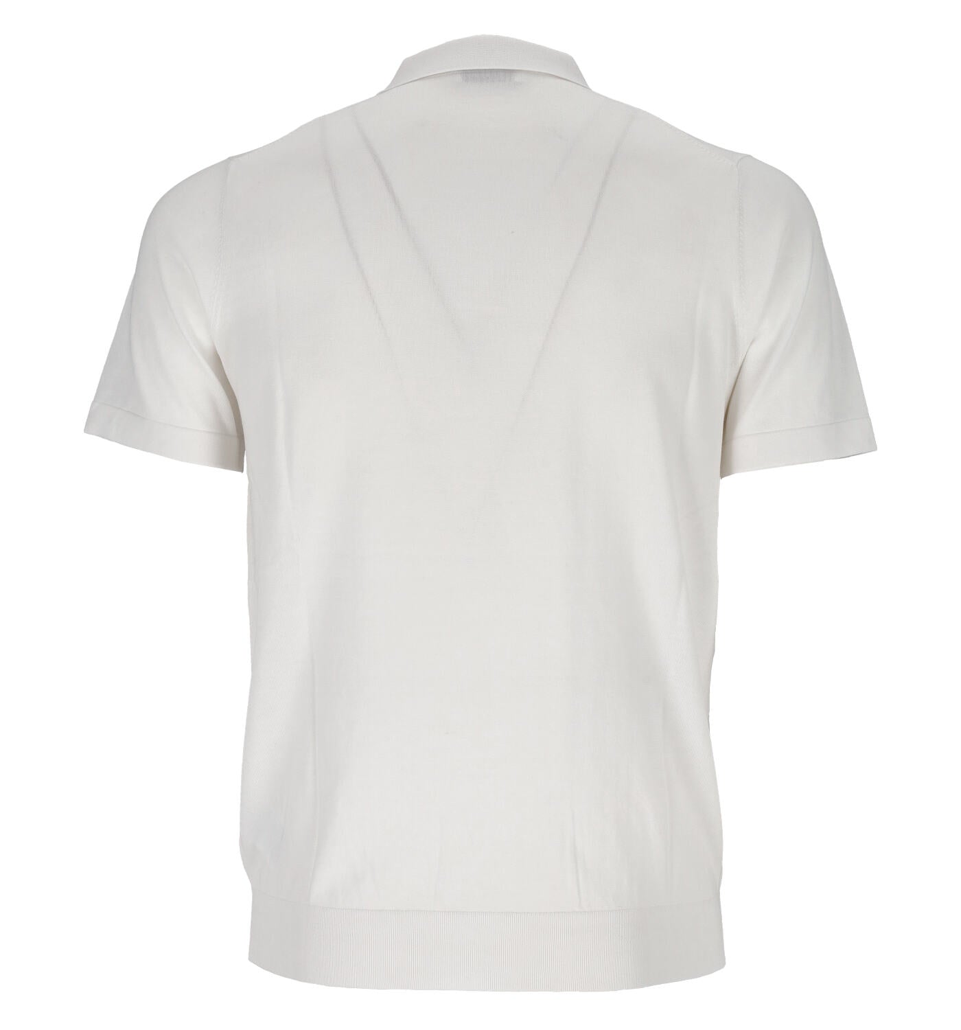 Polo mezza manica in cotone finezza 18