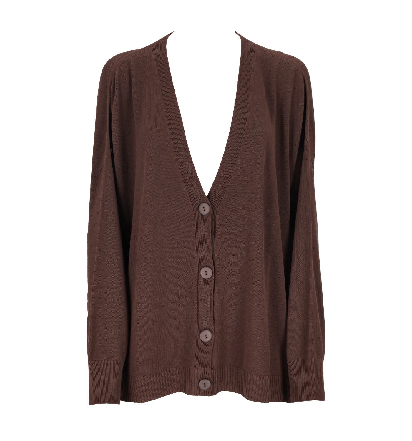 Cardigan con bottoni
