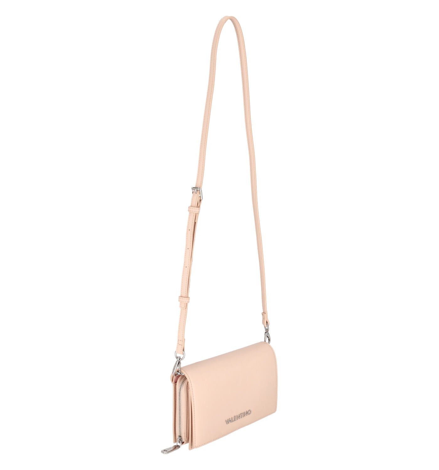 Pochette modello portafoglio con tracolla regolabile