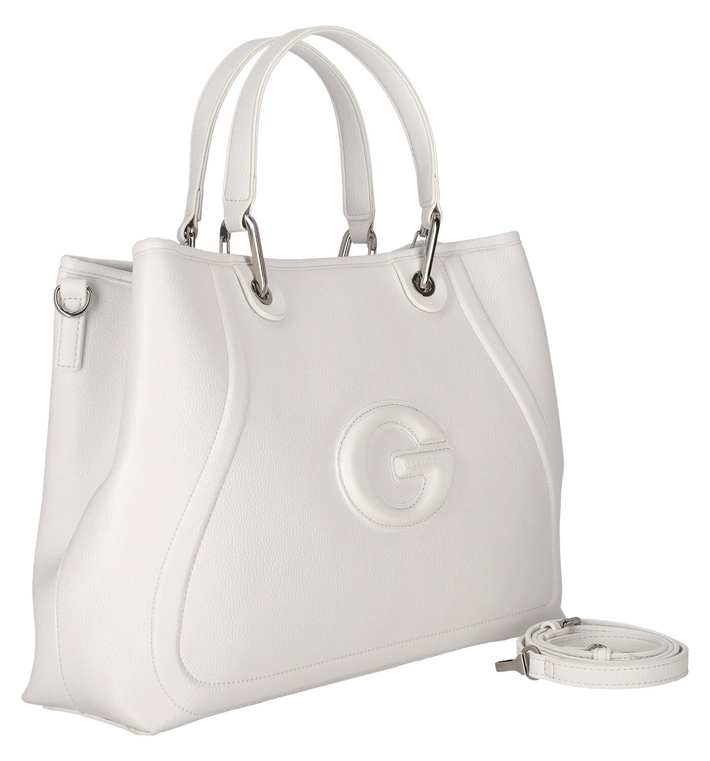 Shopping grande logo con tracolla