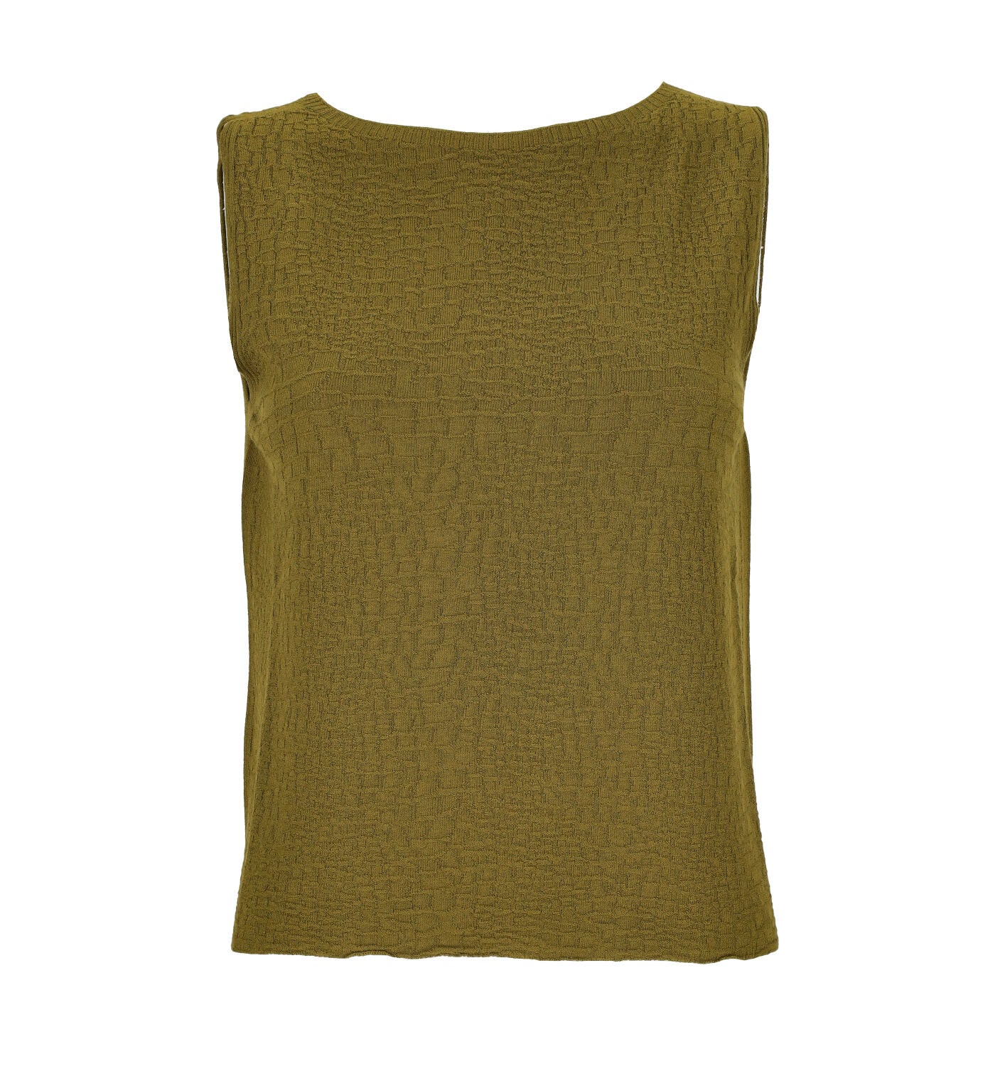 Maglia giromanica trama cocco