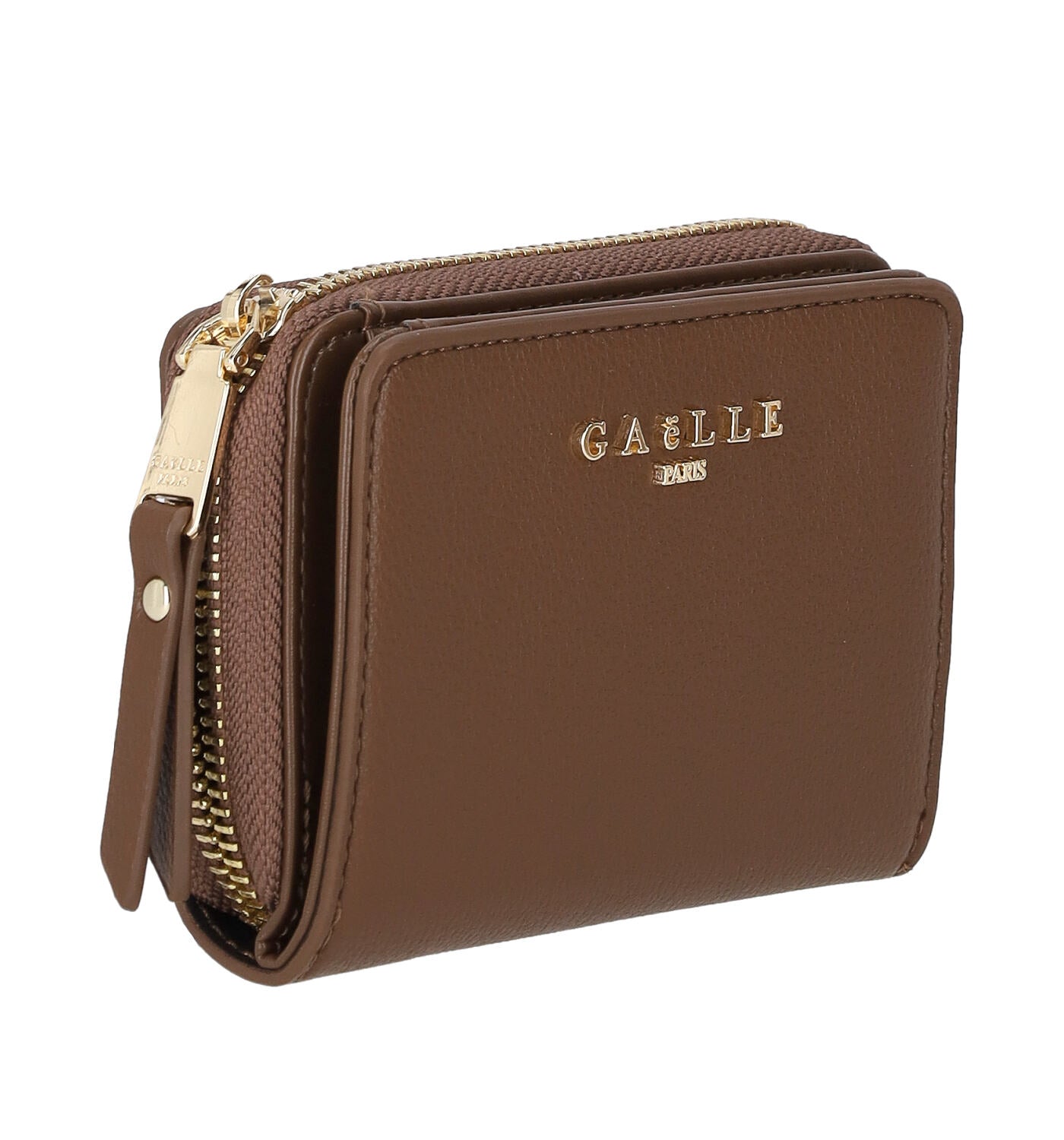 Portafoglio piccolo con zip around