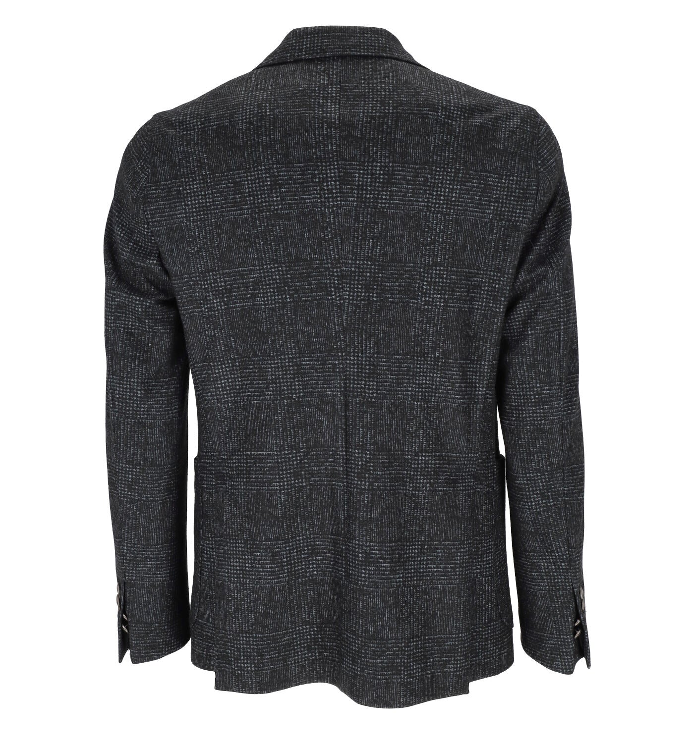 Giacca in jersey con fantasia check , drop 7