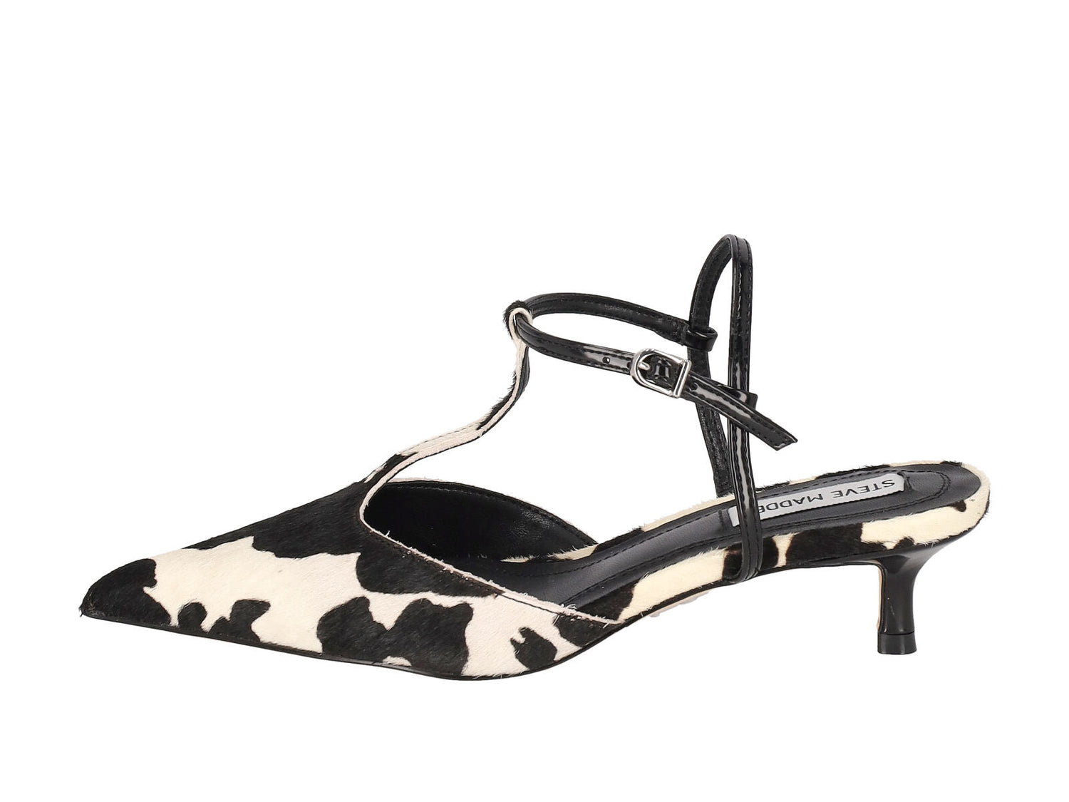 Chanel in cavallino con cinturino regolabile, tacco altezza 5 cm .