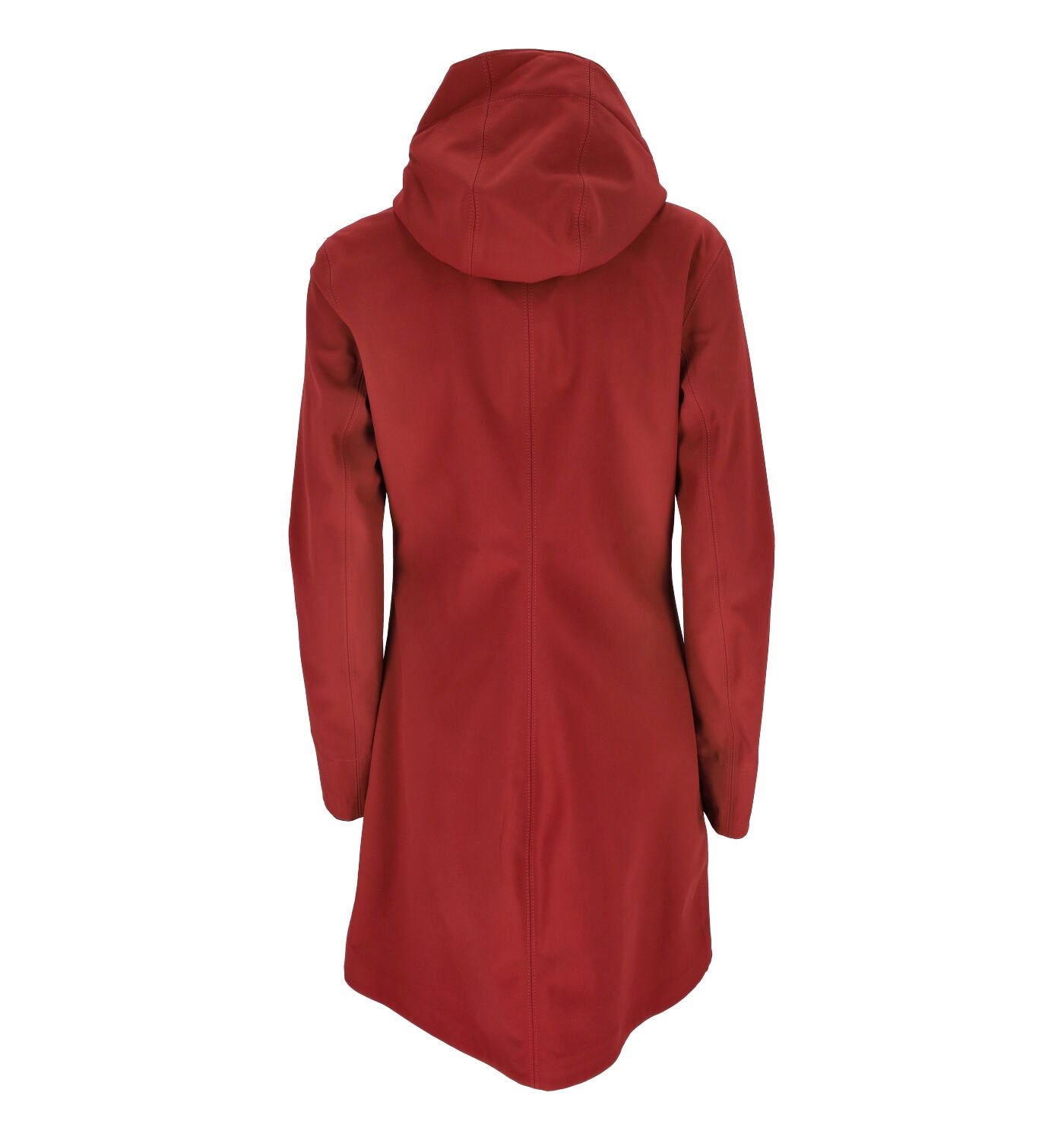 Giacca lunga con cappuccio