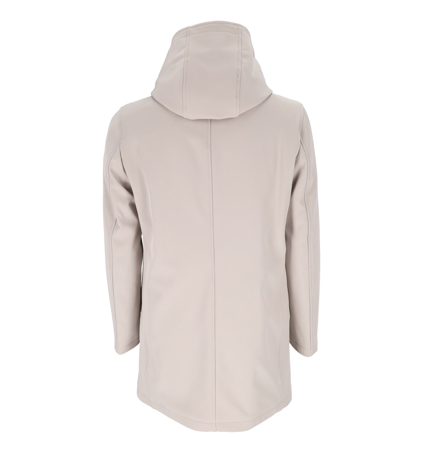 Giacca soprabito con cappuccio