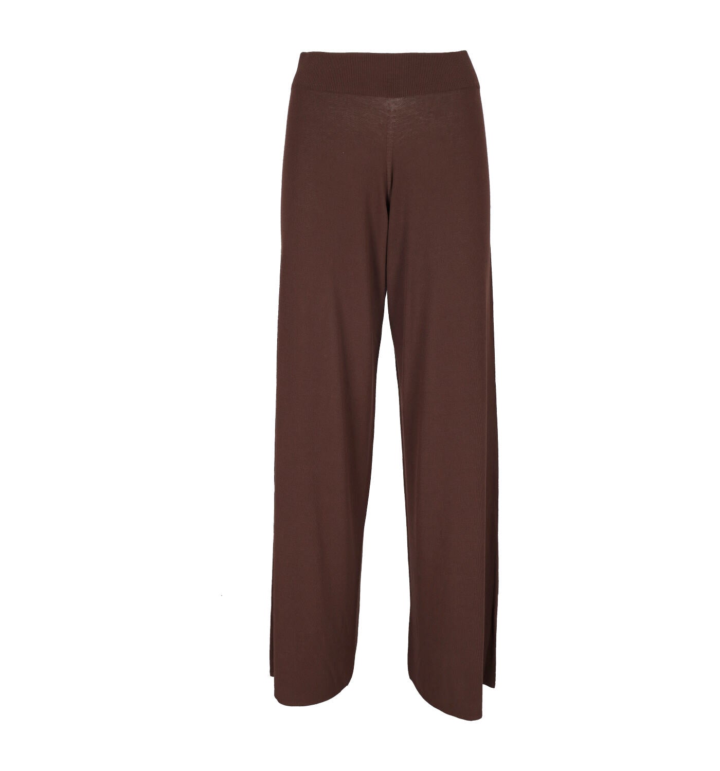 Pantalone a palazzo in maglia