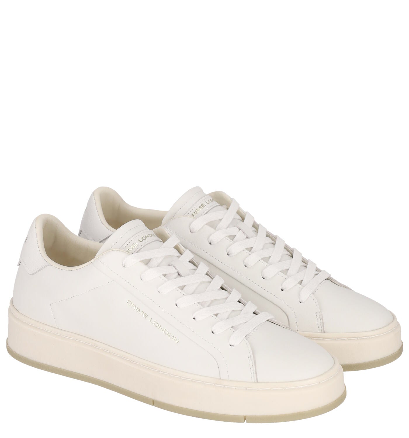 Sneakers con fondo in gomma