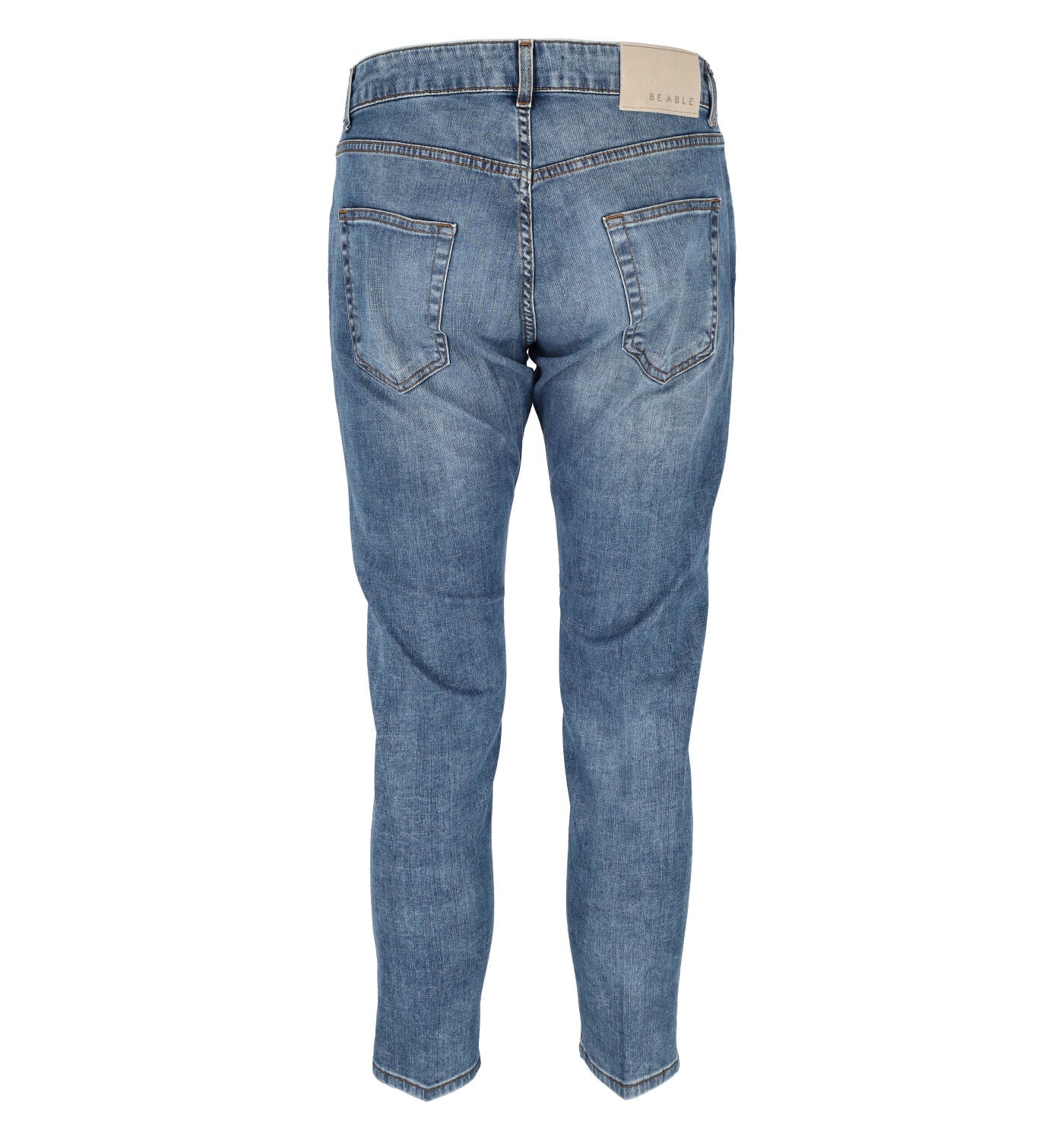 Jeans cinque tasche DAVIS SHORTER lavaggio chiaro