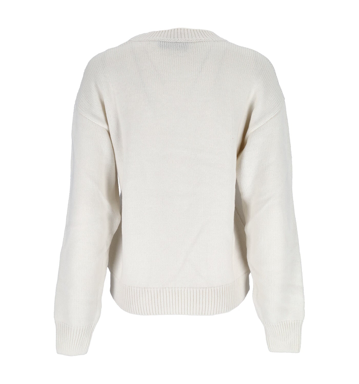 Maglione in lana con logo grande