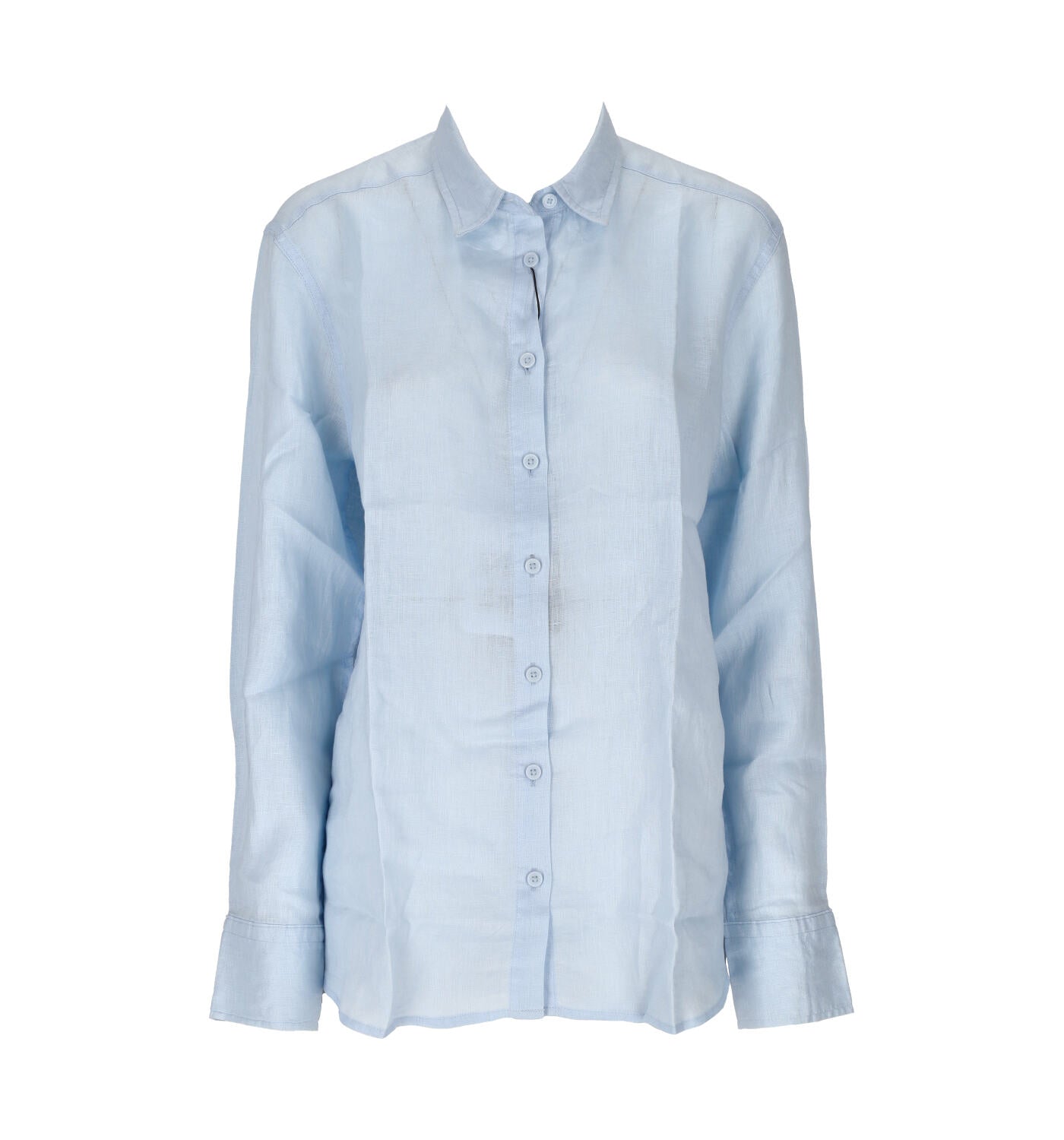 Camicia manica lunga in lino