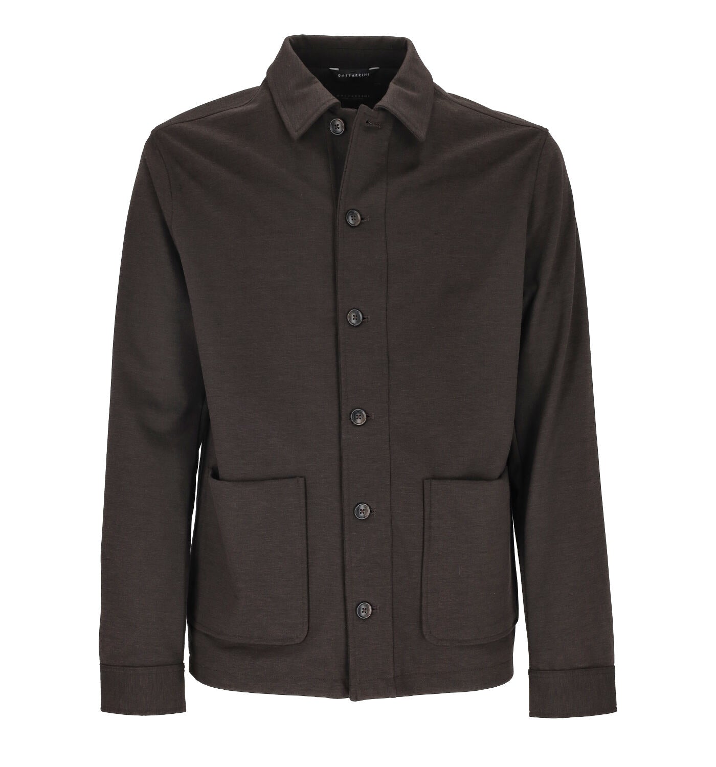 Overshirt con bottoni e tasche