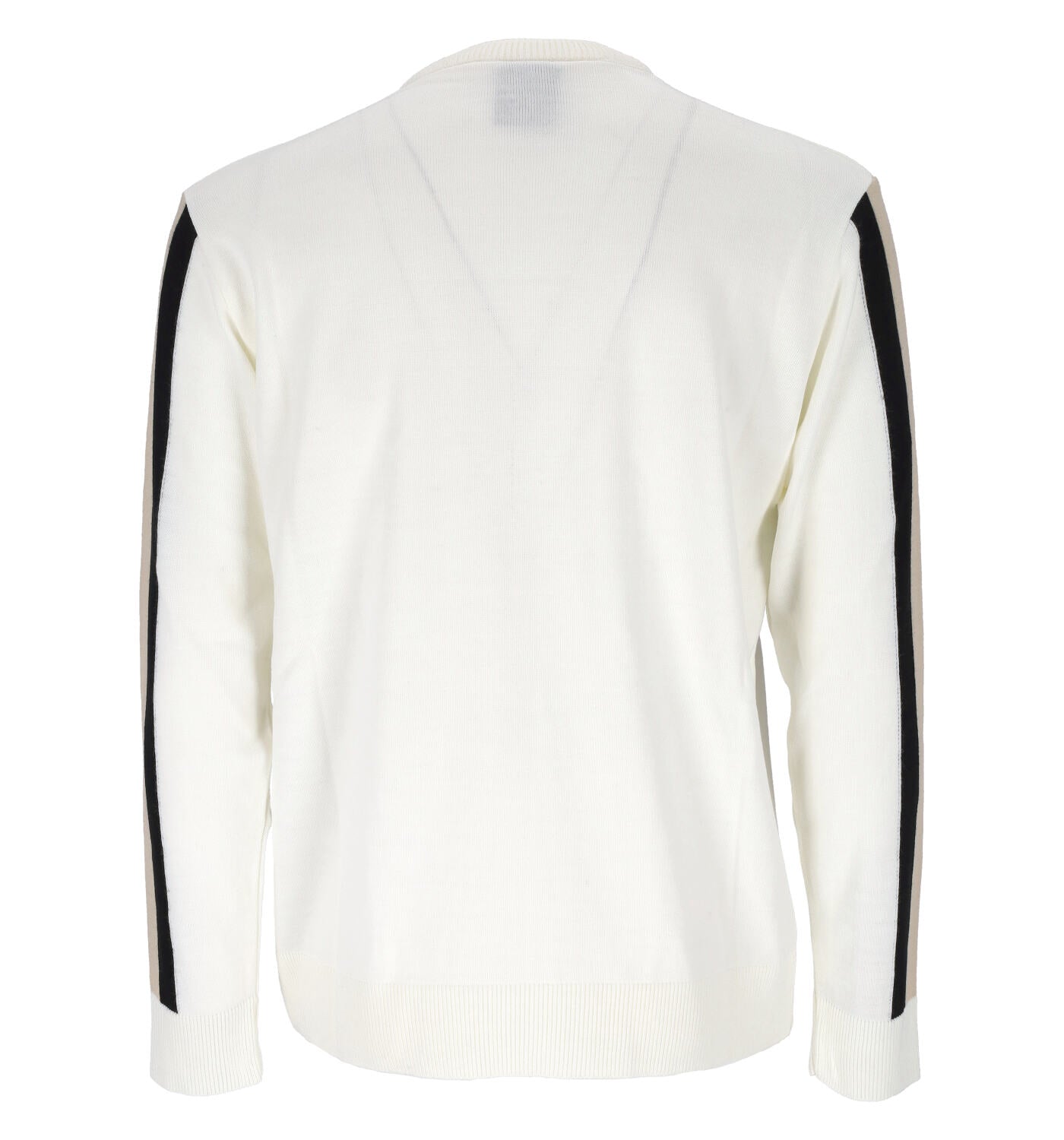 Maglia girocollo in lana con logo