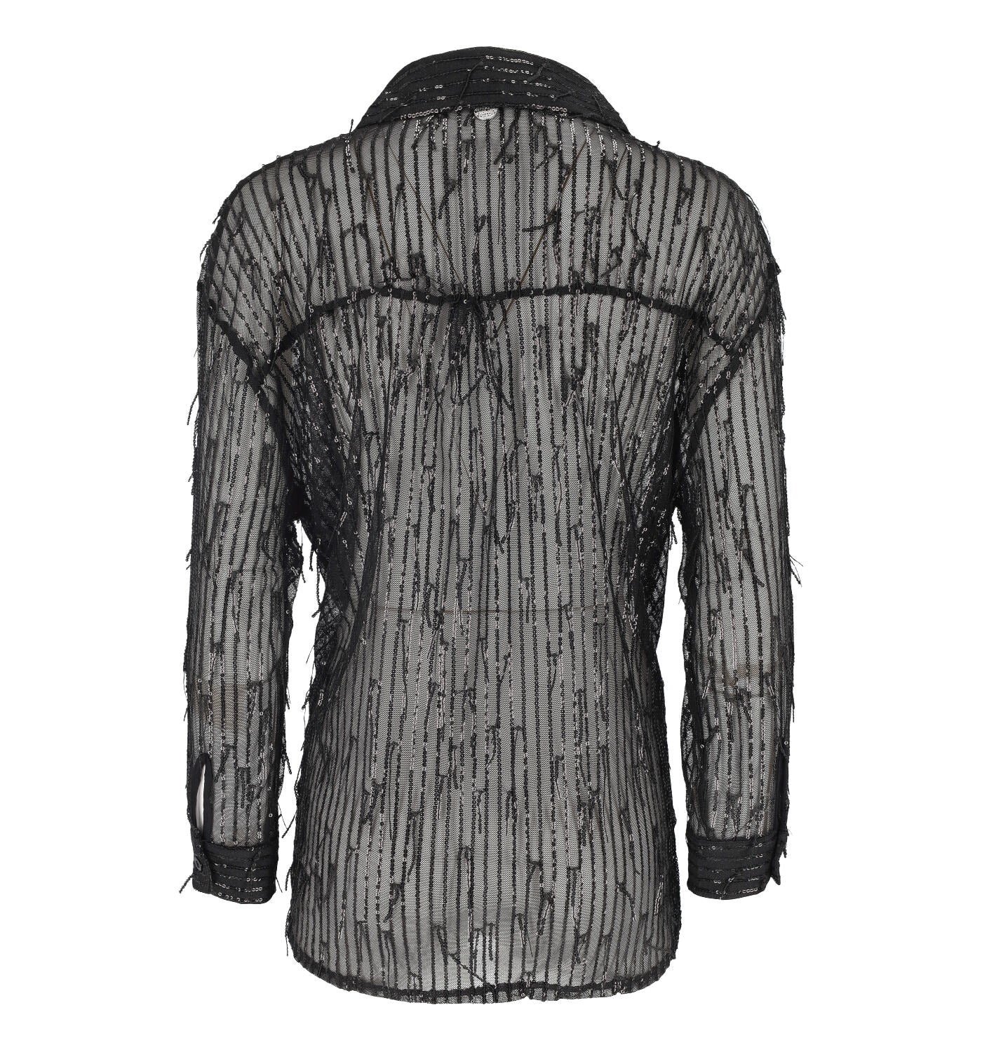 Camicia con paillettes