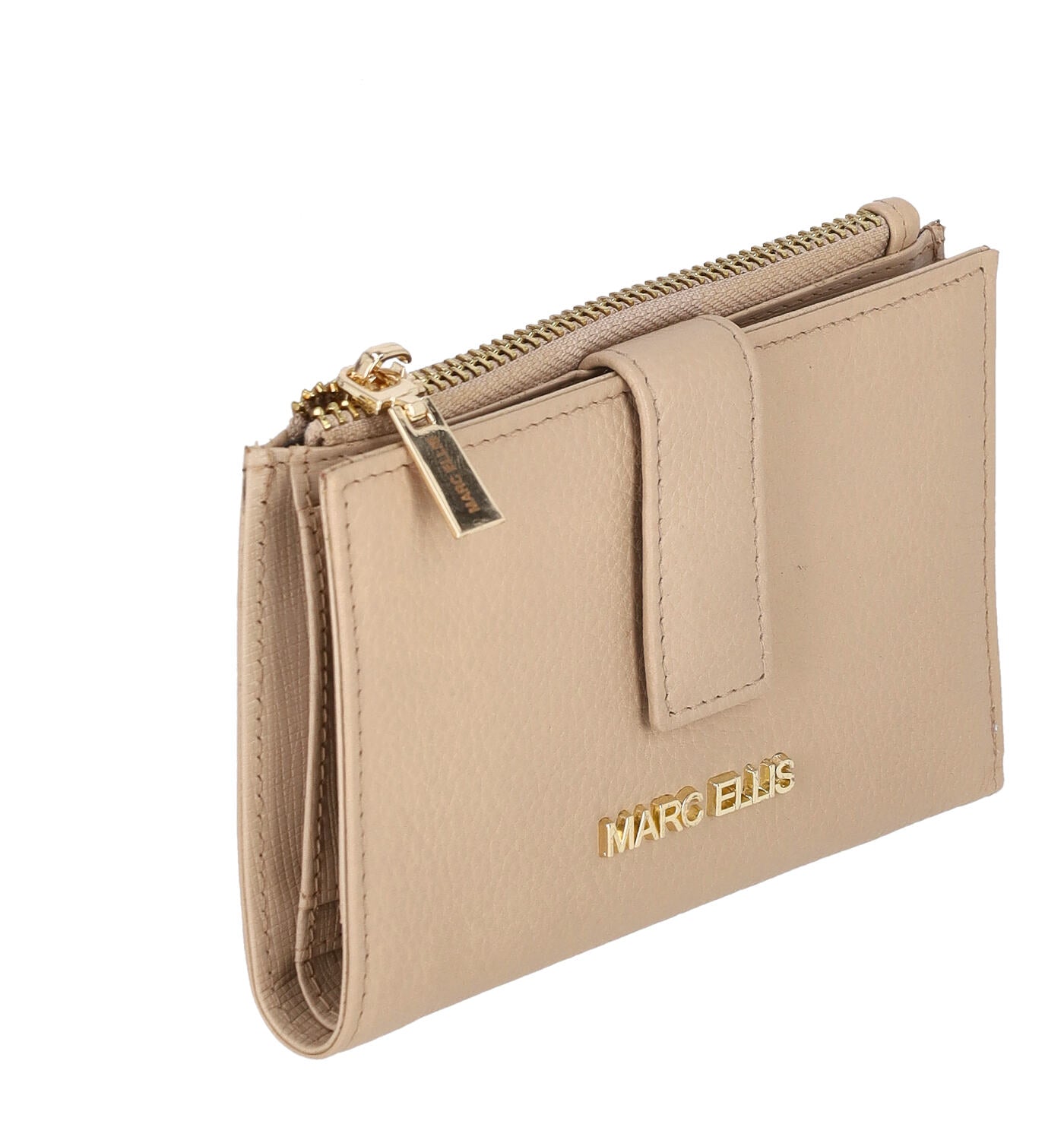 Portafoglio piccolo con chiusura con clips