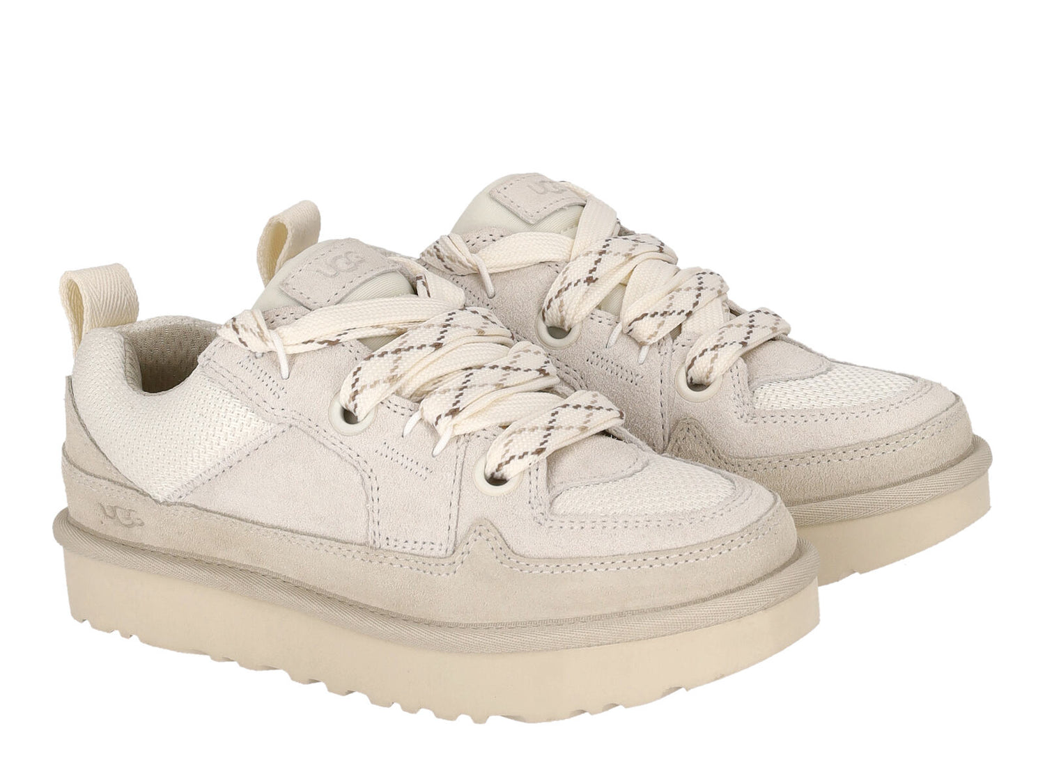 Sneakers Lo Lowmel bassa in camoscio e tessuto , suola in gomma.