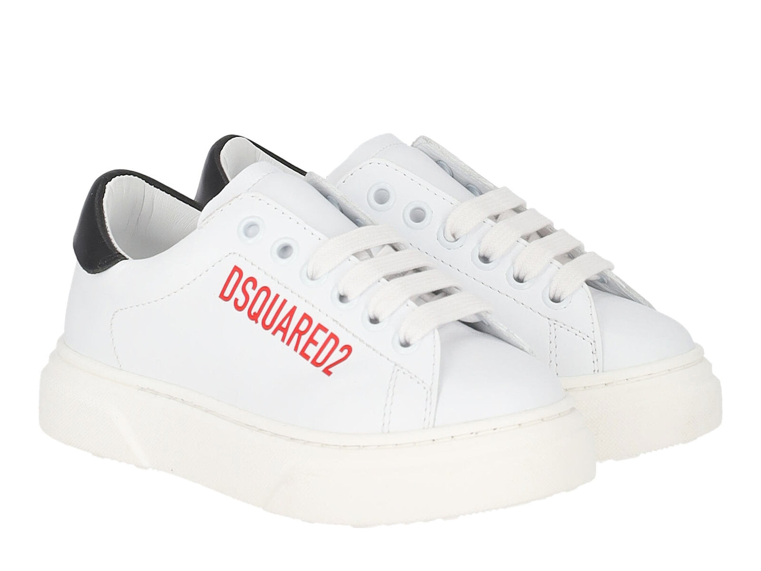 Sneakers in pelle con logo