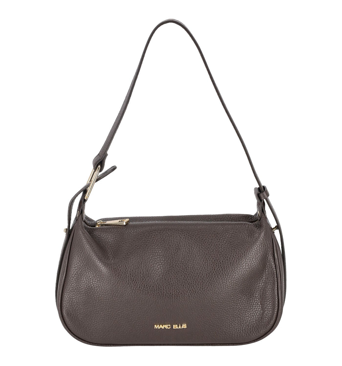 Borsa a spalla con chiusura a zip e tracolla regolabile