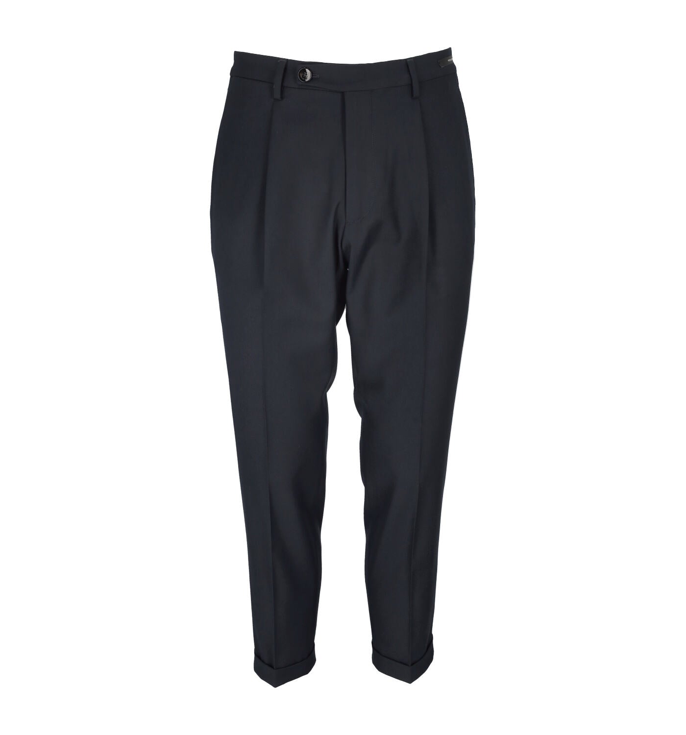 Pantalone tasca america capri con pince