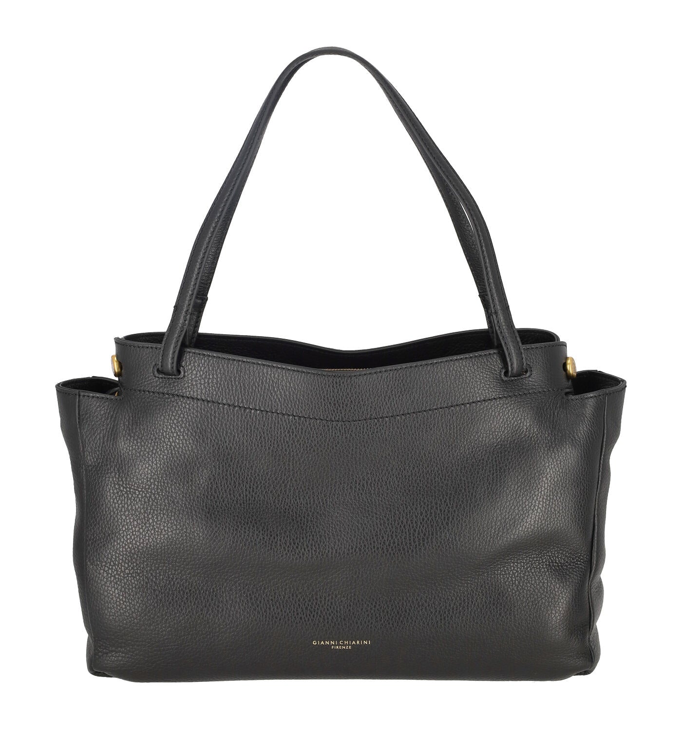 Borsa shopping con chiusura a zip
