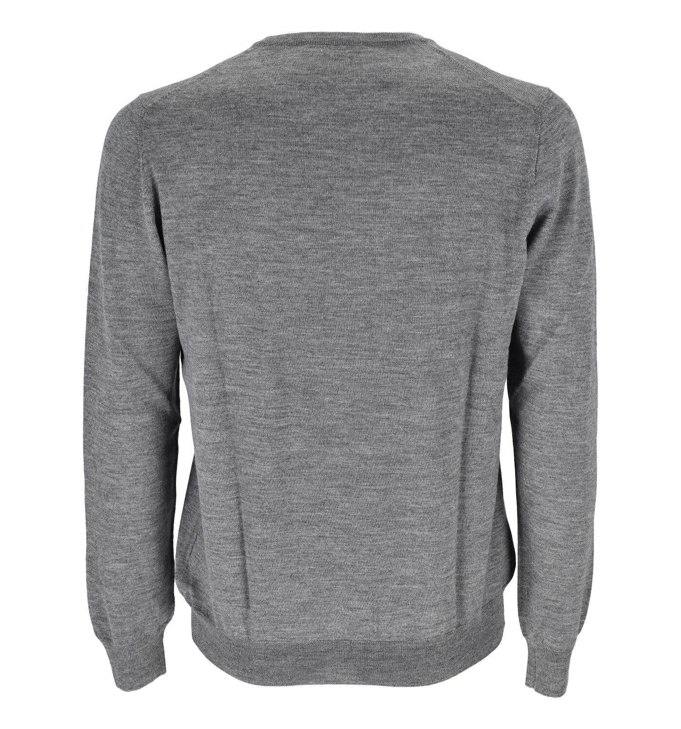 Maglioncino girocollo in lana e seta