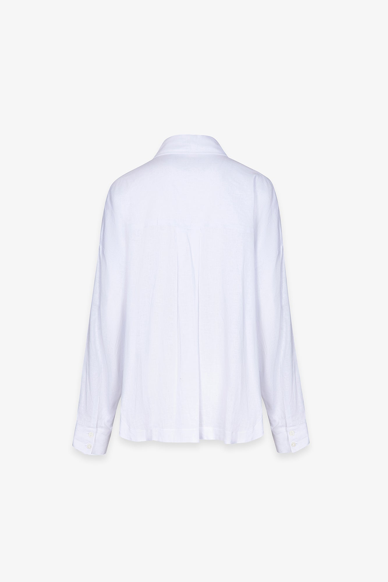 Camicia a manica lunga in mistolino