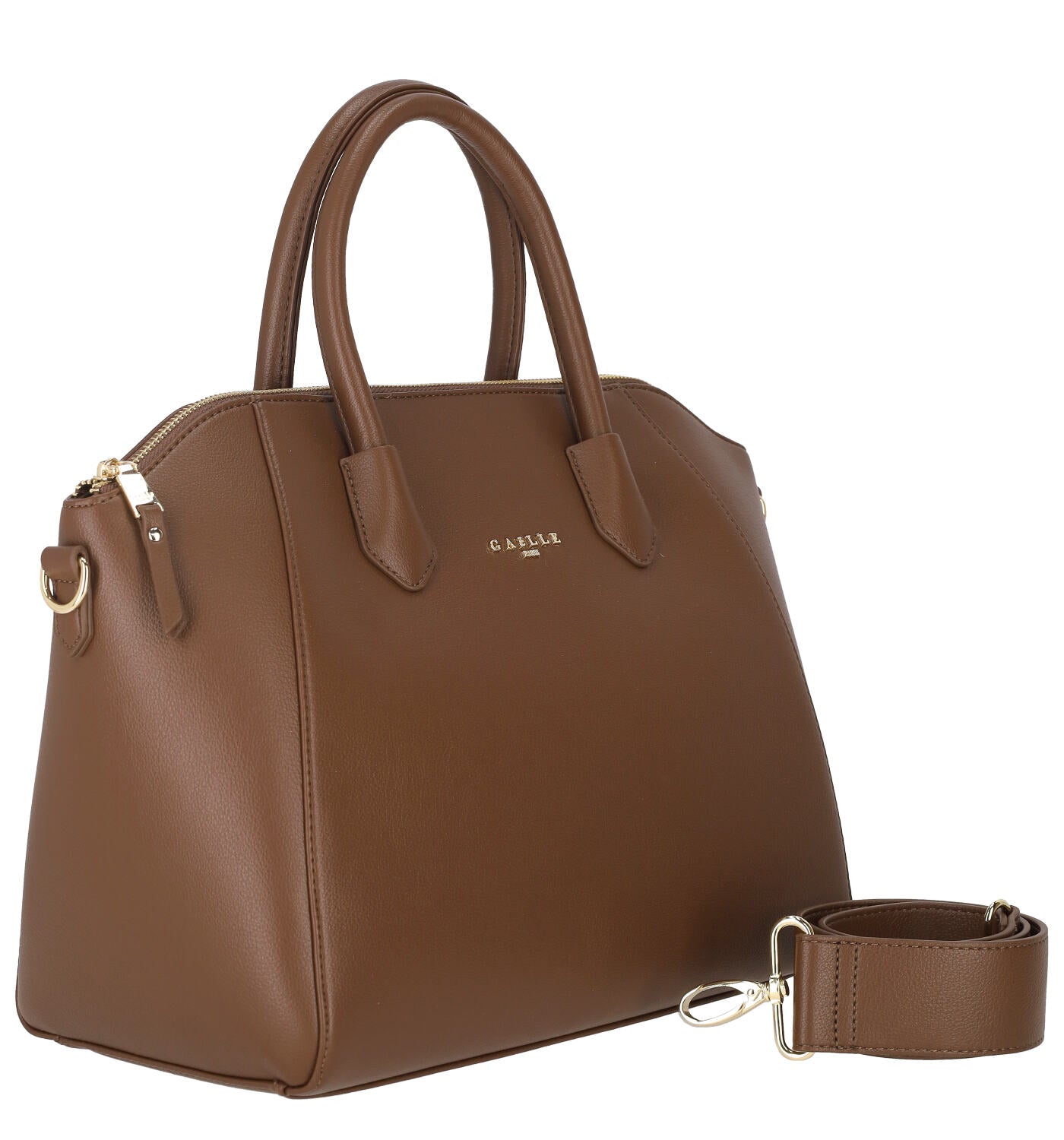 Borsa grande a trapezio con tracolla