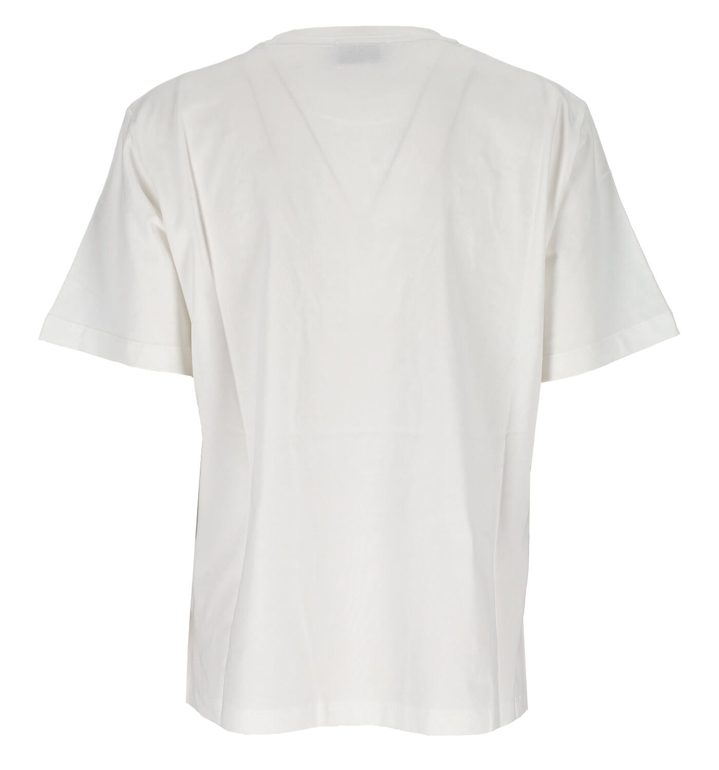 T-shirt mezza manica con logo in pietre