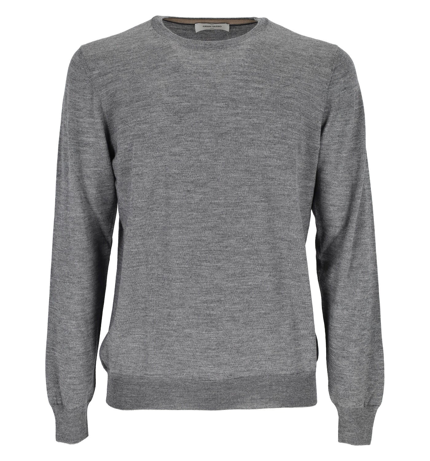 Maglioncino girocollo in lana e seta