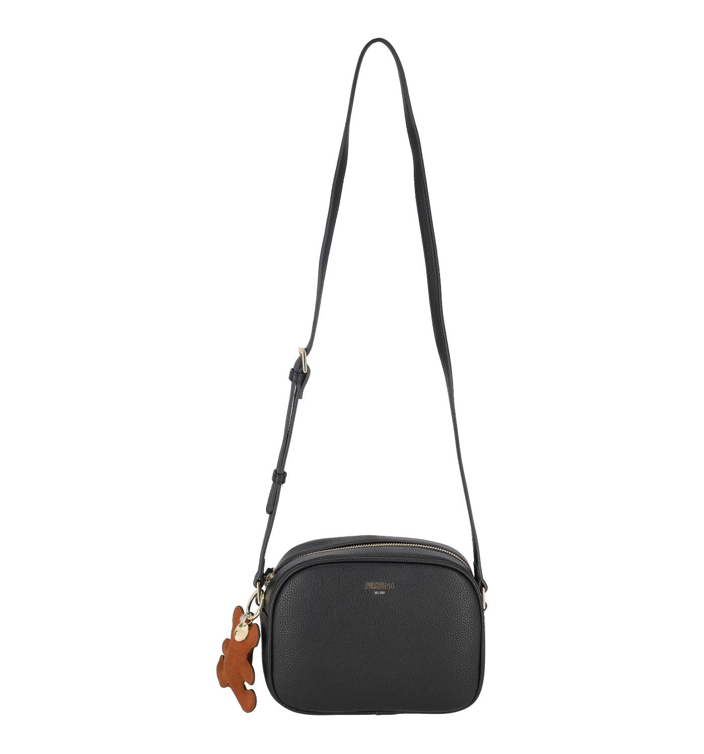 Borsa a tracolla con chiusura zip e tracolla regolabile
