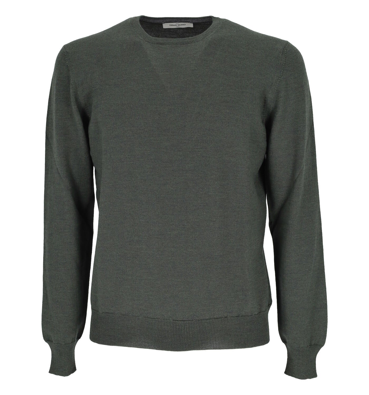 Maglioncino girocollo in lana merinos