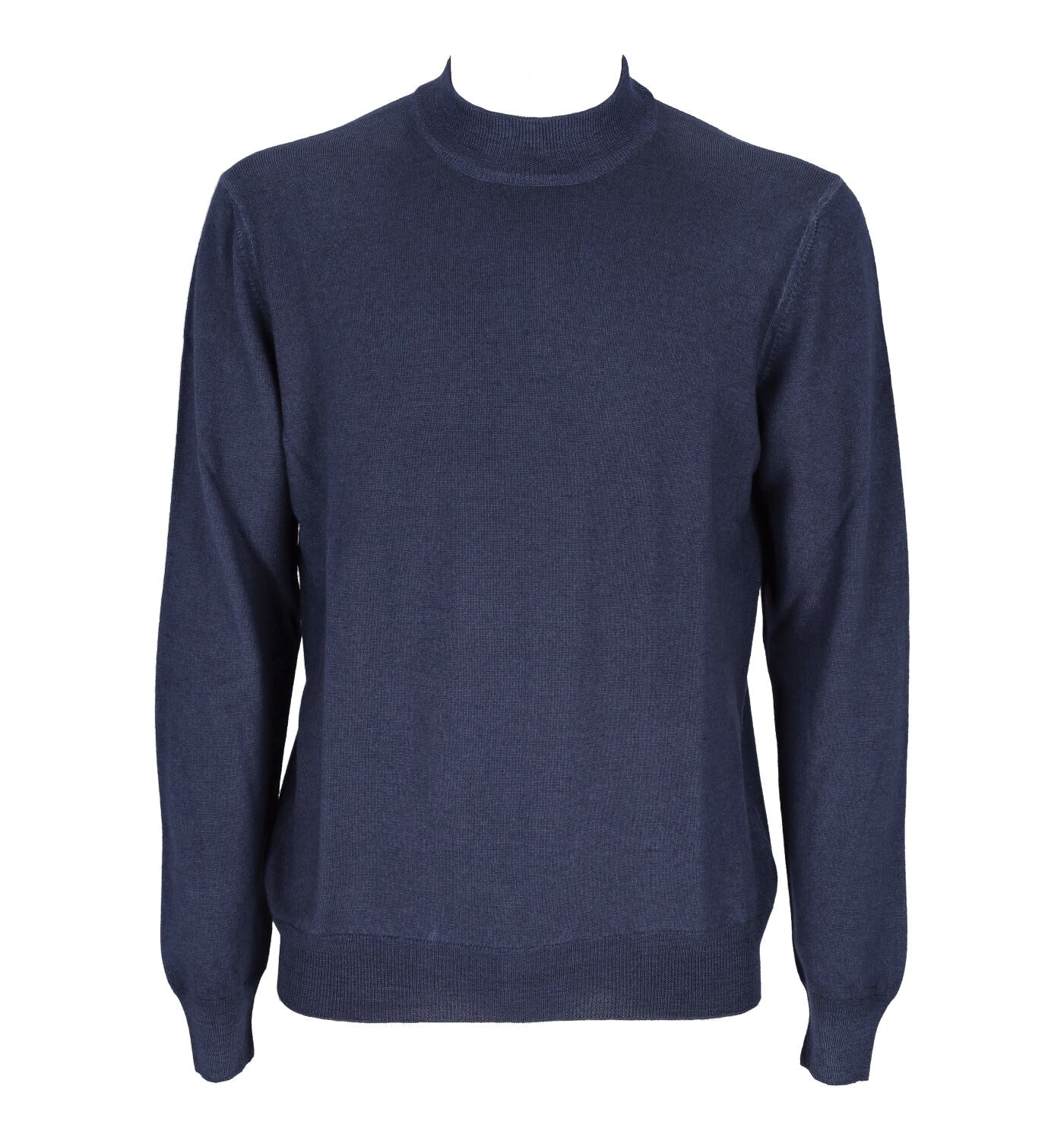 Maglioncino collo alto in lana merinos