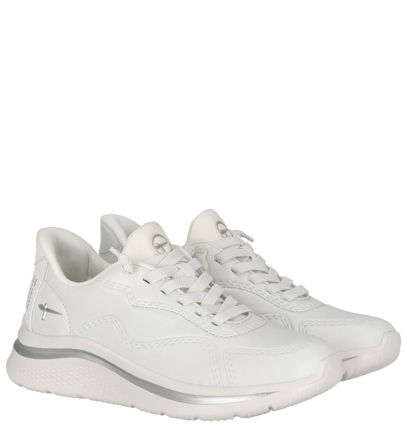 Sneakers con lacci elastici