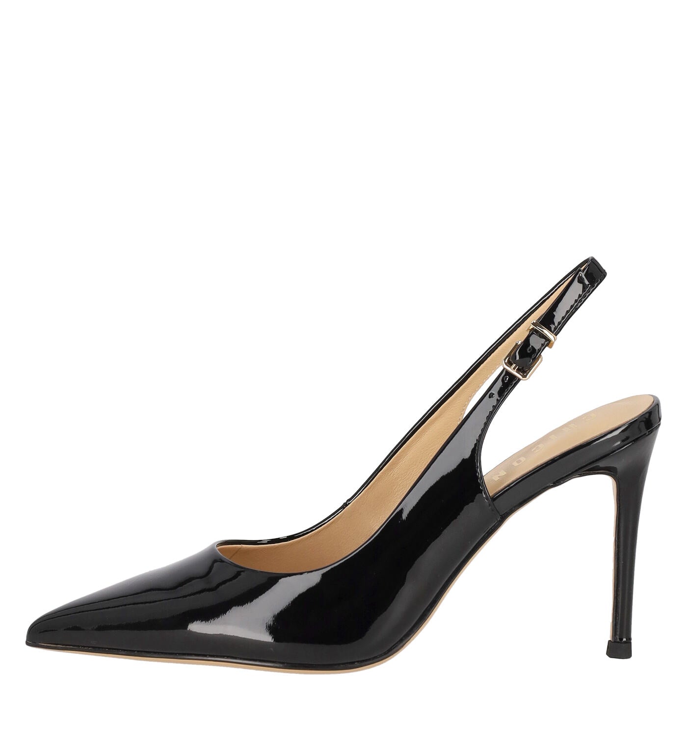 Chanel in vernice, tacco alto 9 cm
