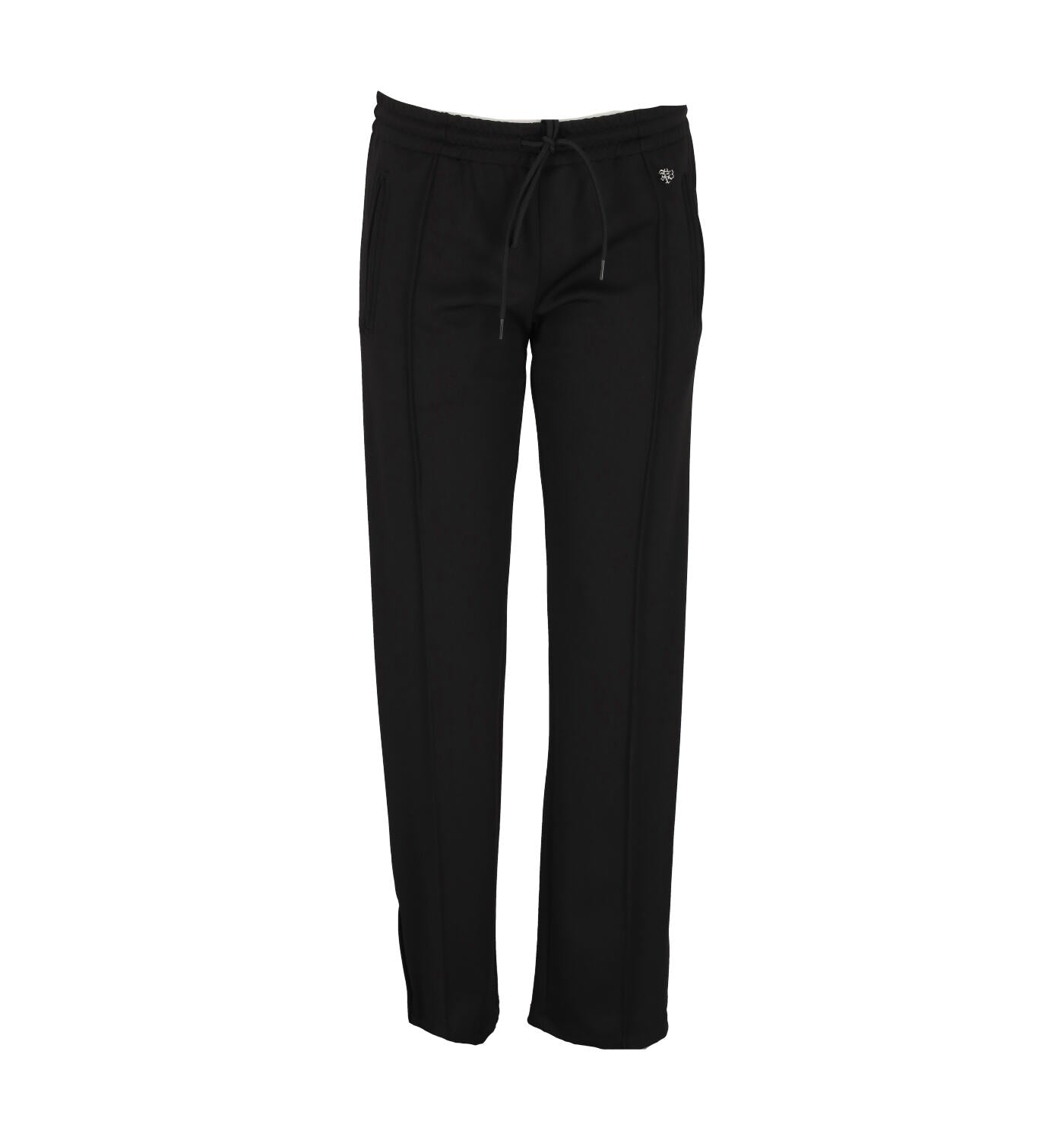 Pantalone a palazzo con pince e coulisse