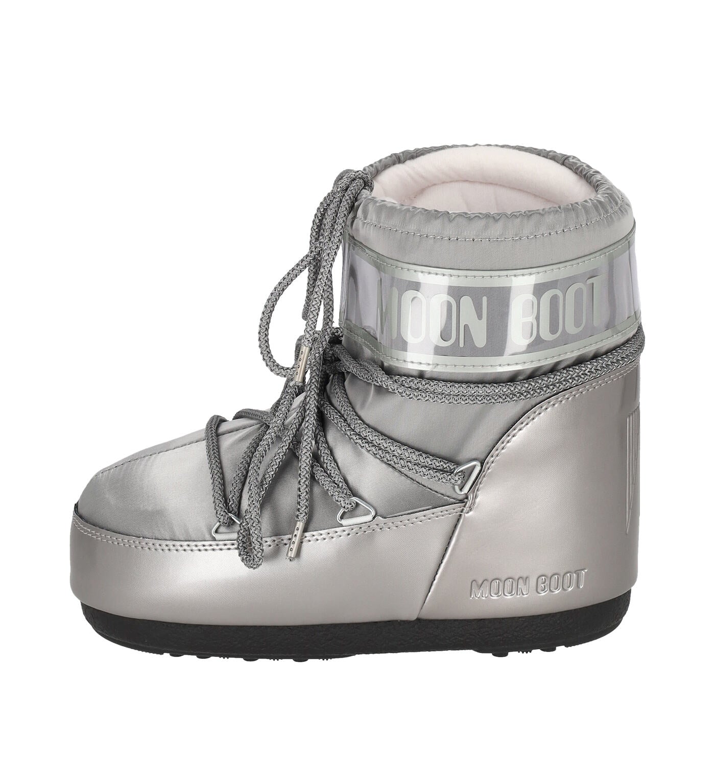 Tronchetto  dopo ski corto lucido in nylon