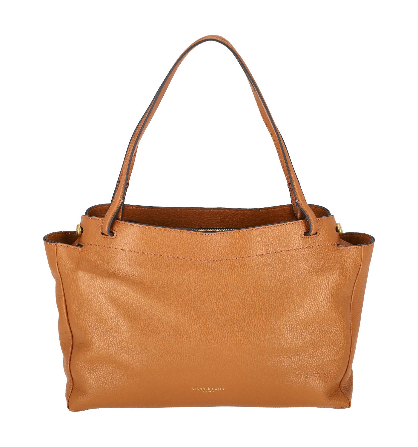 Borsa shopping con chiusura a zip
