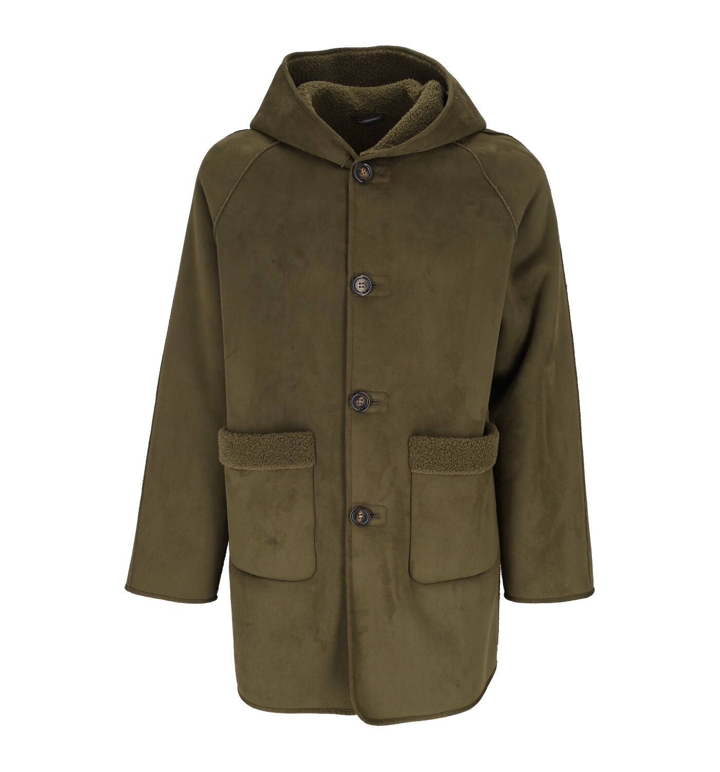 Parka ecomontone con cappuccio