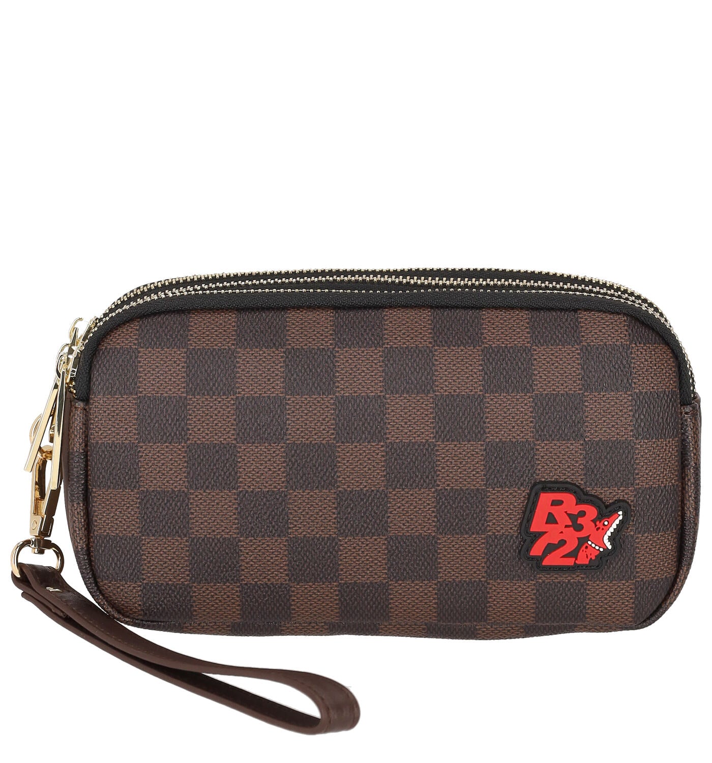 Pochette con tre zip