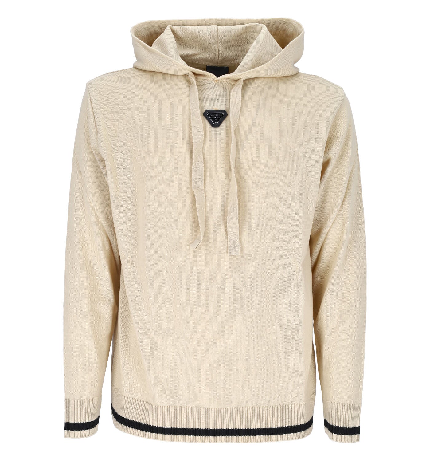 Maglia con cappuccio in lana