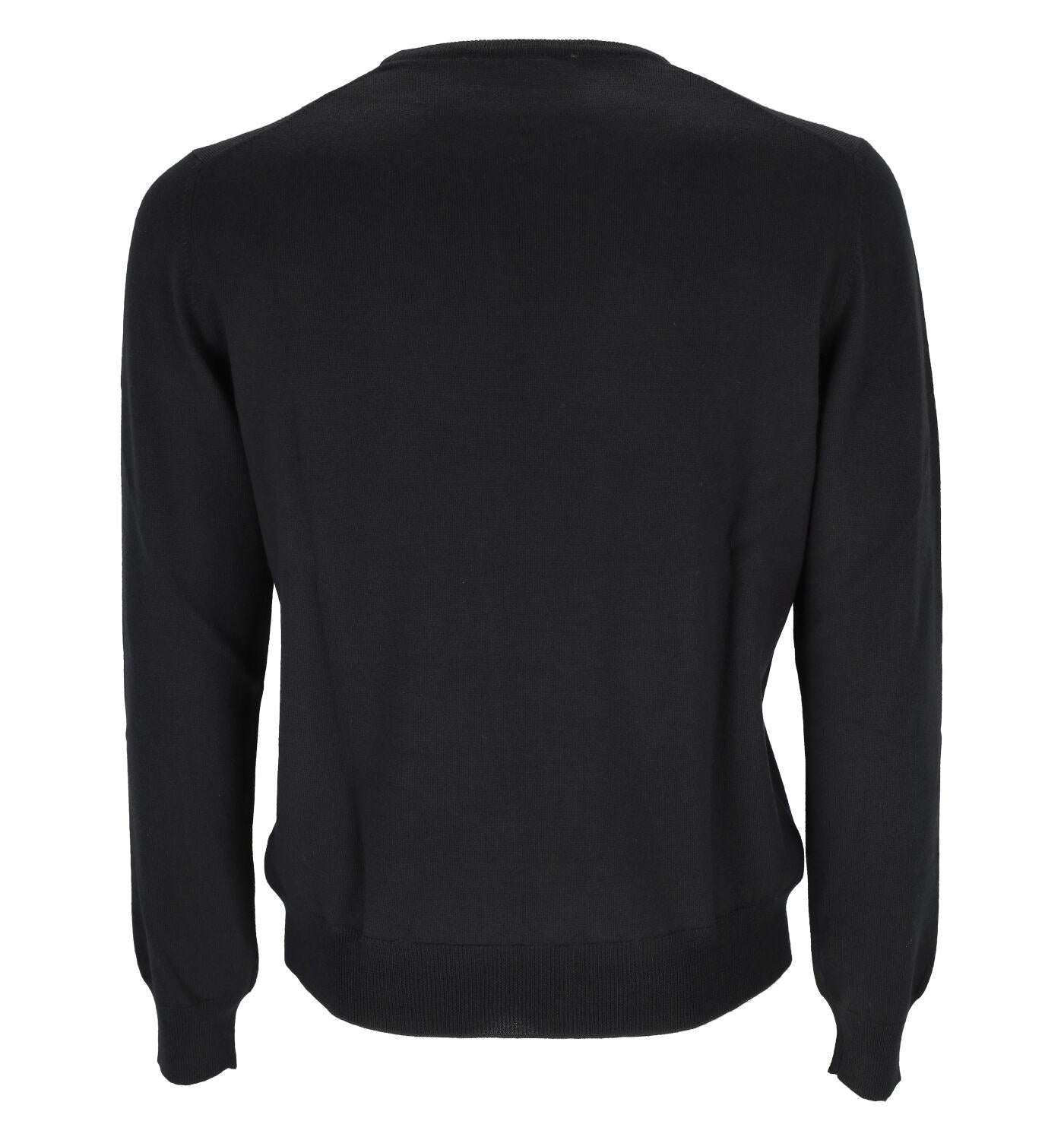 Maglioncino girocollo manica lunga in lana seta